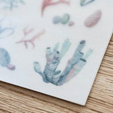 MU Craft Print-On Sticker Sea Life 024