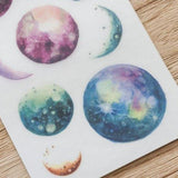 MU Craft Print-On Sticker Planets 026