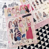 STARLULULU Good Time Girl Sticker Set of 18x