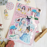 STARLULULU Good Day Girl Sticker Set of 20x