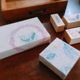 NONNLALA Whale Rubber Stamp