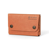 MD PS Card Case Pasco Reddish Brown