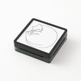 MD Paintable Stamp Pre-Inked Cat