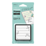 MD Paintable Stamp Pre-Inked Bird