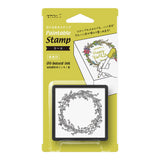 MD Paintable Stamp Pre-Inked Wreath