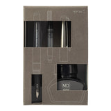 MIDORI [Limited Edition] Fountain Pen+Bottled Ink Gray