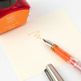 MIDORI [Limited Edition] Fountain Pen+Bottled Ink Orange