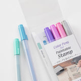 MD Paintable Stamp Color Pens Set Assorted Relaxation