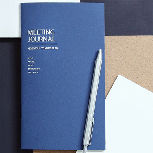 MONOPOLY To Make Plan Meeting Journal