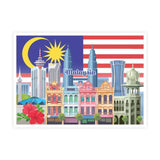 LOKA MADE Postcard Jalur Gemilang