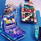 KAZEL LIM Watercolor Keychain Back to the City