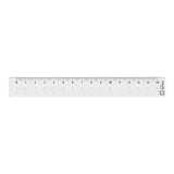 MD CL Ruler 15cm Clear