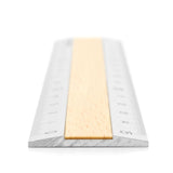 MD Aluminum Wooden Ruler 15cm LT Brown