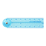 MD Multi Ruler 16cm Blue