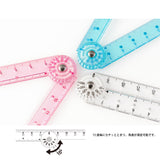 MD Multi Ruler 16cm Blue