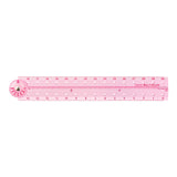 MD Multi Ruler 16cm Pink