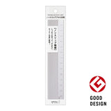 MD Aluminum Non Slip Ruler 15cm