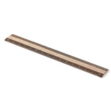 MD Aluminum Wooden Ruler 15cm