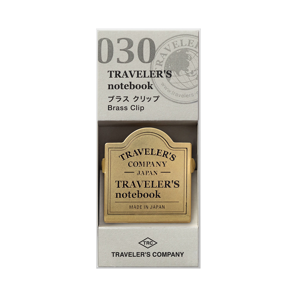 TRC Brass Clip Traveler's Logo