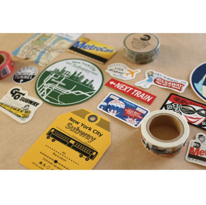 Mta Bus Sticker MTA customized Logo Sticker – WRITER Stationery Store