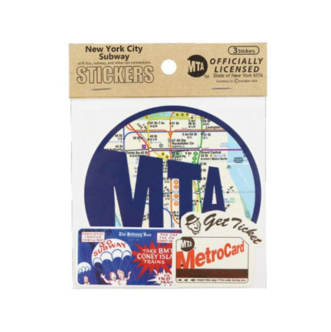 Mta Bus Sticker MTA customized Logo Sticker – WRITER Stationery Store