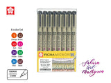 SAKURA Pigma Micron Pen 8 Colors Set