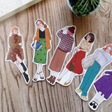 STARLULULU Retro Unbeaten Girl Sticker Set of 6x