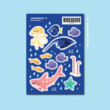 AZREENCHAN Sticker Sheet Underwater