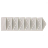 SUN-STAR Eraser Zig Zag Multi Angle White