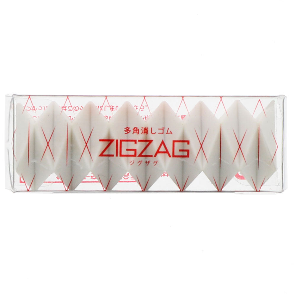 SUN-STAR Eraser Zig Zag Multi Angle White