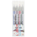 SUN-STAR Twiink 2 Color Pen Pack of 4 Set A