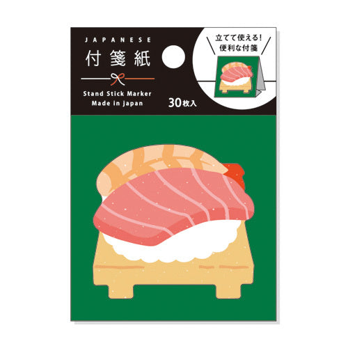 JP Sticky Note Stand Stick Marker Sushi