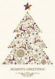 FRONTIA Christmas Tree Card
