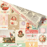 PRIMA MARKETING Sweet Peppermint Collection Paper