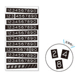 MOJI Collection Sticker-Numbers
