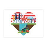 LOKA MADE Postcard I Love Malaysia