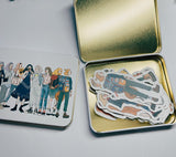 LA DOLCE VITA Sticker Bon Voyage Tin Box Set