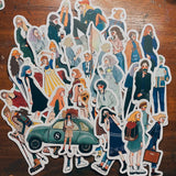 LA DOLCE VITA Sticker Bon Voyage Tin Box Set