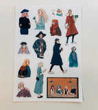 LA DOLCE VITA Transparent Sticker A5 Winter Winter Winter