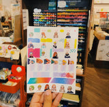 LA DOLCE VITA Sticker Diary Plastic Set