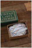 LCN Vintage Label Sticker Box (New Version) Green