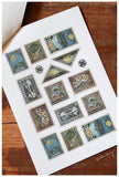 LCN Print-On Stickers Postage Stamp