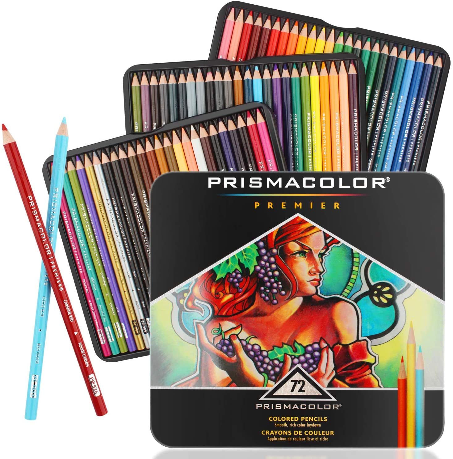 Prismacolor Premier Colored Pencils 72 set, Soft Core