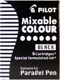 PILOT Parallel Pen 6 Ink Cartridges Set
