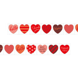 MD CH Roll Sticker Message Heart