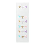 MIDORI PaperCraft Museum Motif Sticker Garland Triangle