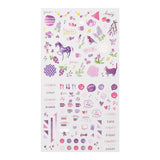 MD Sticker for Schedule Planner Purple