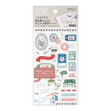 MIDORI Transfer Sticker 2587 Stamps