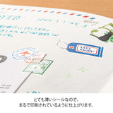 MIDORI Transfer Sticker 2587 Stamps