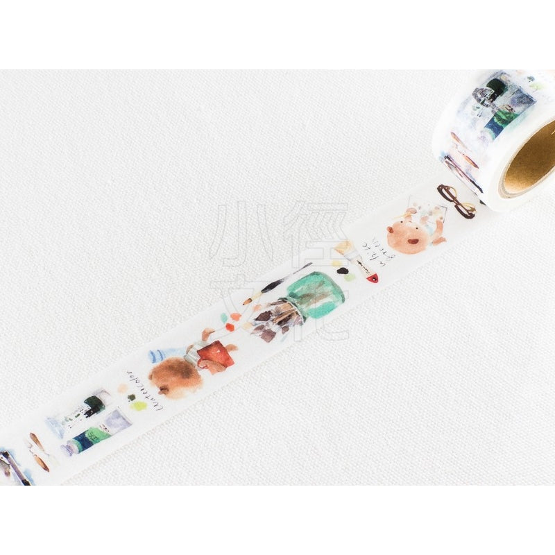 LIANG FENG Washi Tape Bear Observation Sketching